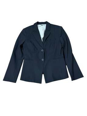 M.M.LaFleur The Hoffman Blazer in Black Wool Blend Size 6 career business work